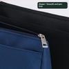 Durable Canvas Pencil Case With Large Storage Pocket Smooth Metal Zipper For School Student Stationery Storage