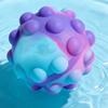Bubble Stress Ball Food Grade Silicone Squeeze Ball Fidget Toy Anxiety Reduction Decompression Ball Sensory Toy