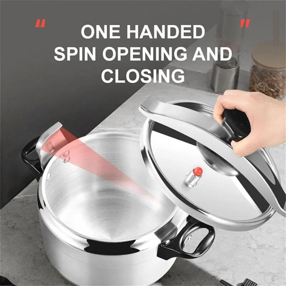 2.5-11L Gas Cooker Pot Aluminum Saucepan Stew Pot Multifunctional High Pressure Cooker Resturant