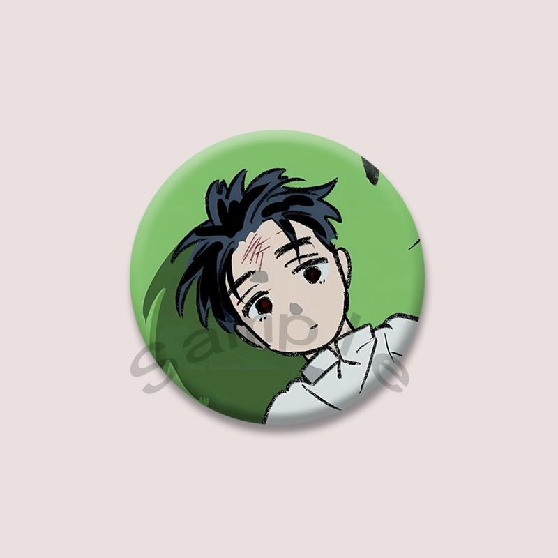 Cute Cartoon Boy Soft Button Pins Alien Stage Ivan Brooches Shirt Backpack Hat Clothing Accessories Fans Collection Badge Gifts