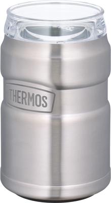 Thermos Outdoor Series Cold Can Holder for 350ml Cans 2way Type Stainless Steel ROD-0021 S