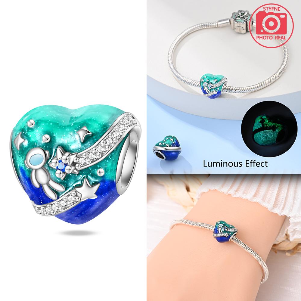Cosmic Star And Moon Pendant Copper Colors For Charms Copper Colors Original Bracelet For Jewelry Making
