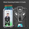 New Black Badge Holder Heavy Duty With Adjustable Lanyard ID Card Holder ID Badge Holder