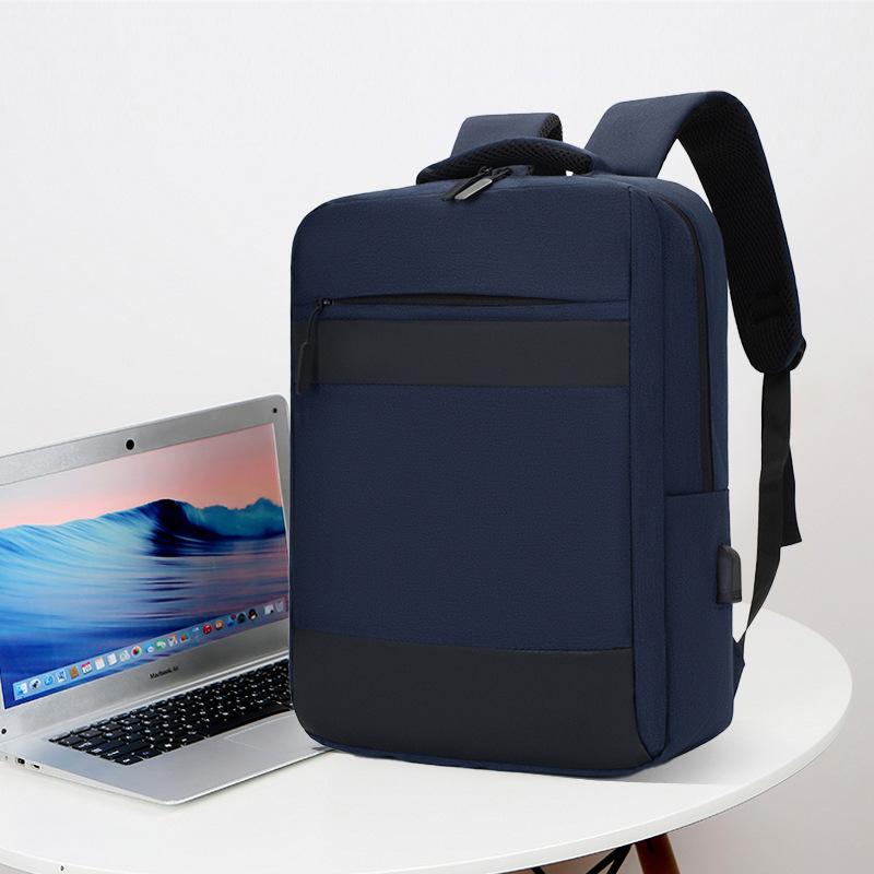 Schoolbag Laptop Bag Backpack Men's Casual Business Backpack Large Capacity Versatile Multifunctional Commuter Travel Bag