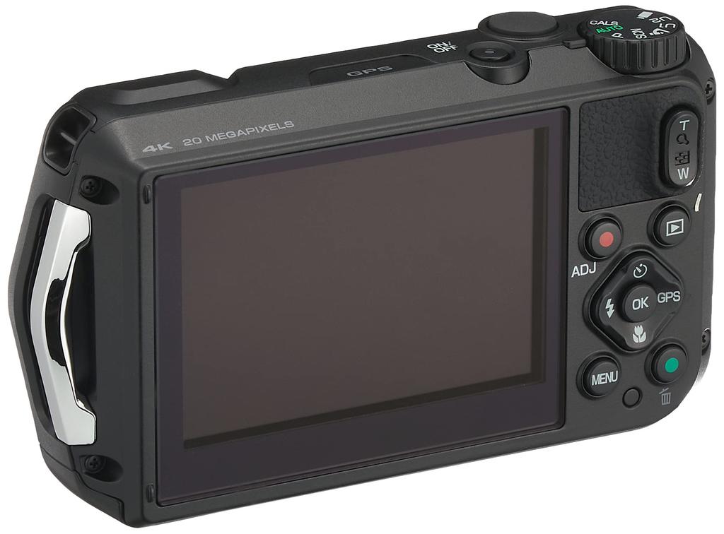 RICOH Black Waterproof and 20MP 4K video underwater underwater GPS and electronic and a mode for professional WG-6 Camera 20-meter waterproof,