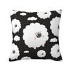 Masked Sheep In The Sky Black Square Pillowcase Pillow Cover Polyester Cushion Decor Comfort Throw Pillow for Home Living Room