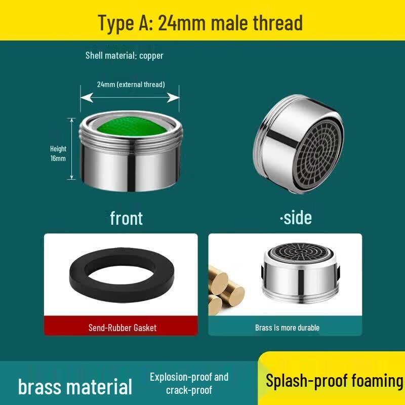 Kitchen Faucet Anti-Splash Filter Aerator