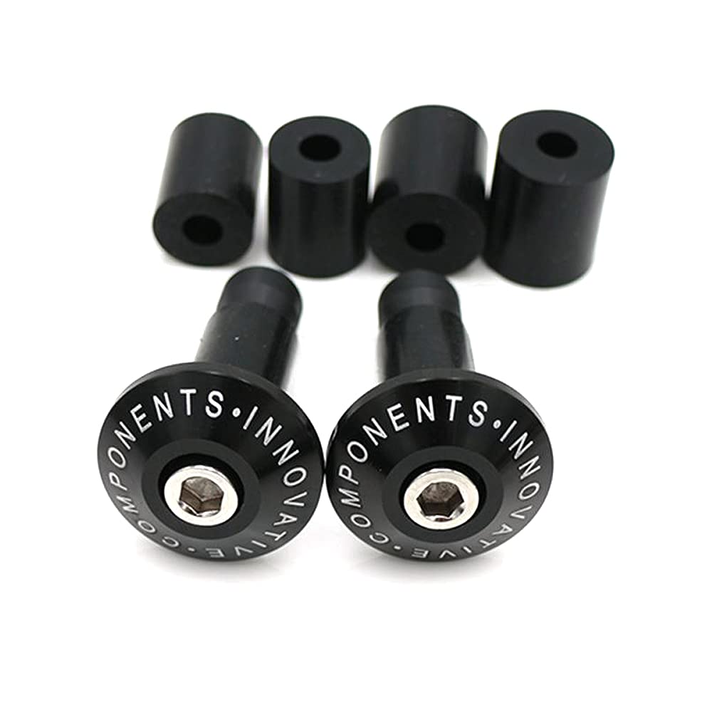 Handlebar Bar End Cap Set of 2 for Motorcycles Motorcycles