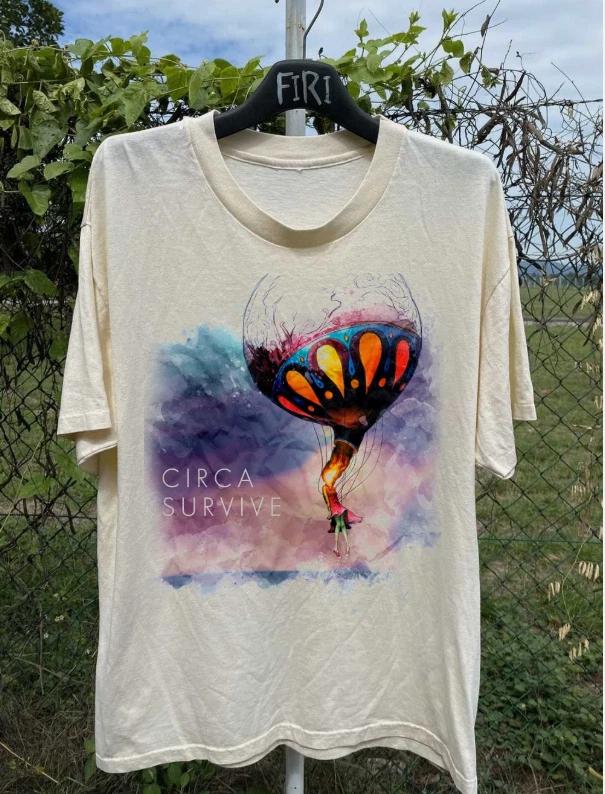 

New Circa Survive On Tour Gift For Fan All Size S to 5XL Unisex T-shirt S