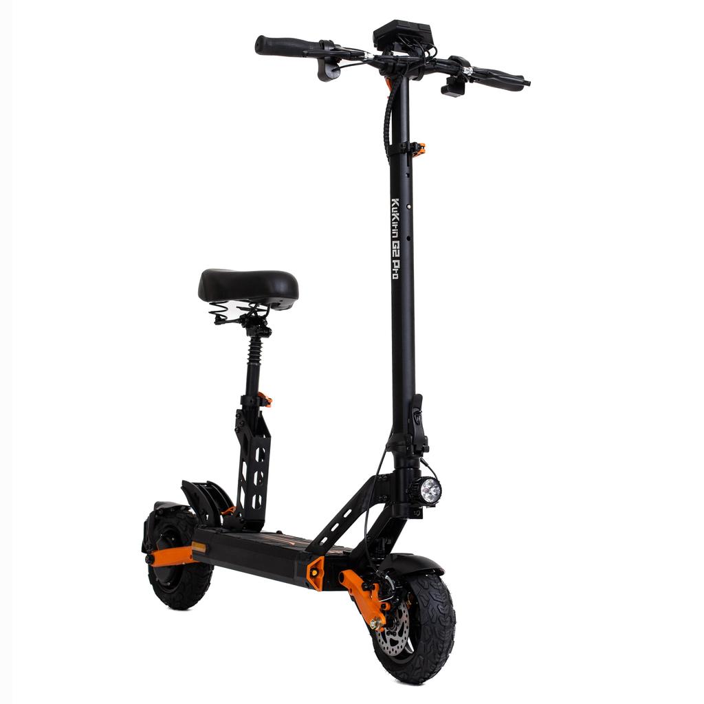 KuKirin G2 Pro Outdoor Multi Terrain Electric Scooter With Seat 500W Motor 48V15.6Ah Battery 9 Inch Vacuum Tires City Commuting Adult Electic Scooter