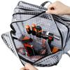 NOTAG Transparenter Rucksack, Ingenieurstasche, Werkzeugtasche mit Haken, Große Kapazität, PVC Antistatisch, Reinraum-Werkzeugtasche, A4-Format, Vinyl, Große Kapazität,