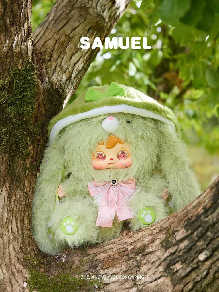 Three Fluffy Ears: Fairy Trace 800-Unit Cartoon Blind Box - Cute Ornament & Trendy Play Gift Pendant