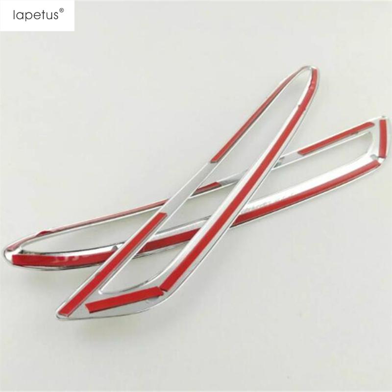 Chroom Auto Achter Mistlamp Licht Frame Decoratieve Sequ Cover Trim Voor Benz E Klasse W213 E260 E300 Sport 2016 - Accessoires