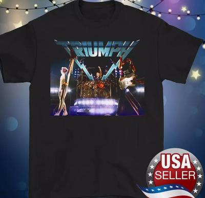 Triumph BAND na koncertě tričko s krátkým rukávem Všechny velikosti