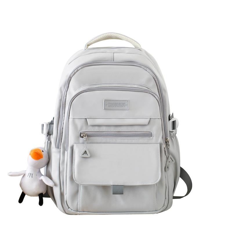 

Рюкзак для активного отдыха, рюкзак нового стиля, большая вместимость, женский, для учеников средней школы, старшеклассников, студентов колледжа, школьная сумка Without pendant