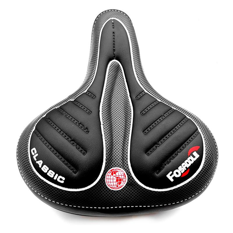 

Подушка сиденья велосипеда для электромобиля, новое толстое седло для большой попы, аксессуары для оборудования для езды на велосипеде