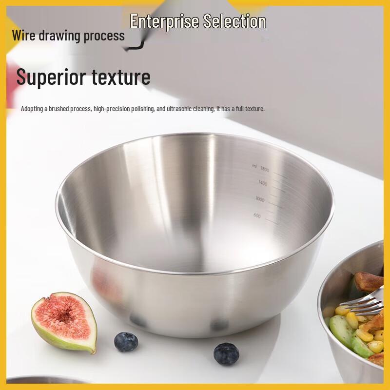 

Cha Hua 16cm 304 Stainless Steel Mixing Bowl