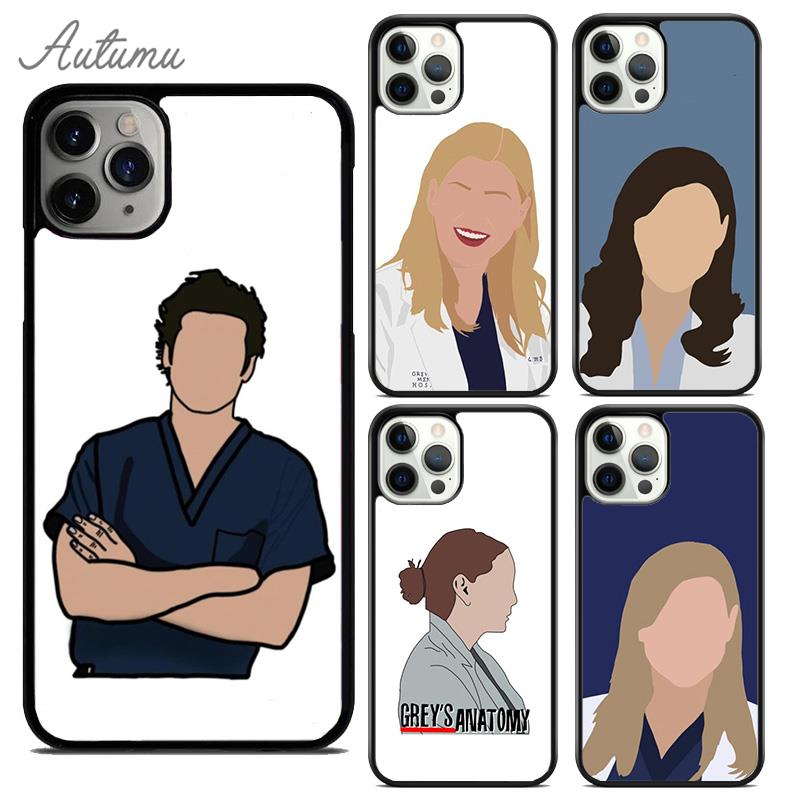 Doctor Greys Anatomy Phone Case for iPhone 17 Air 15 16 16e 11 12 13 14 Pro Max Plus coque Fundas Shell