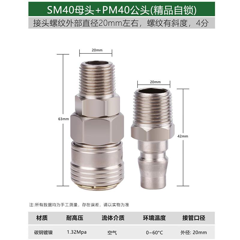Berry Lion Self-Locking Pneumatic Quick Connectors