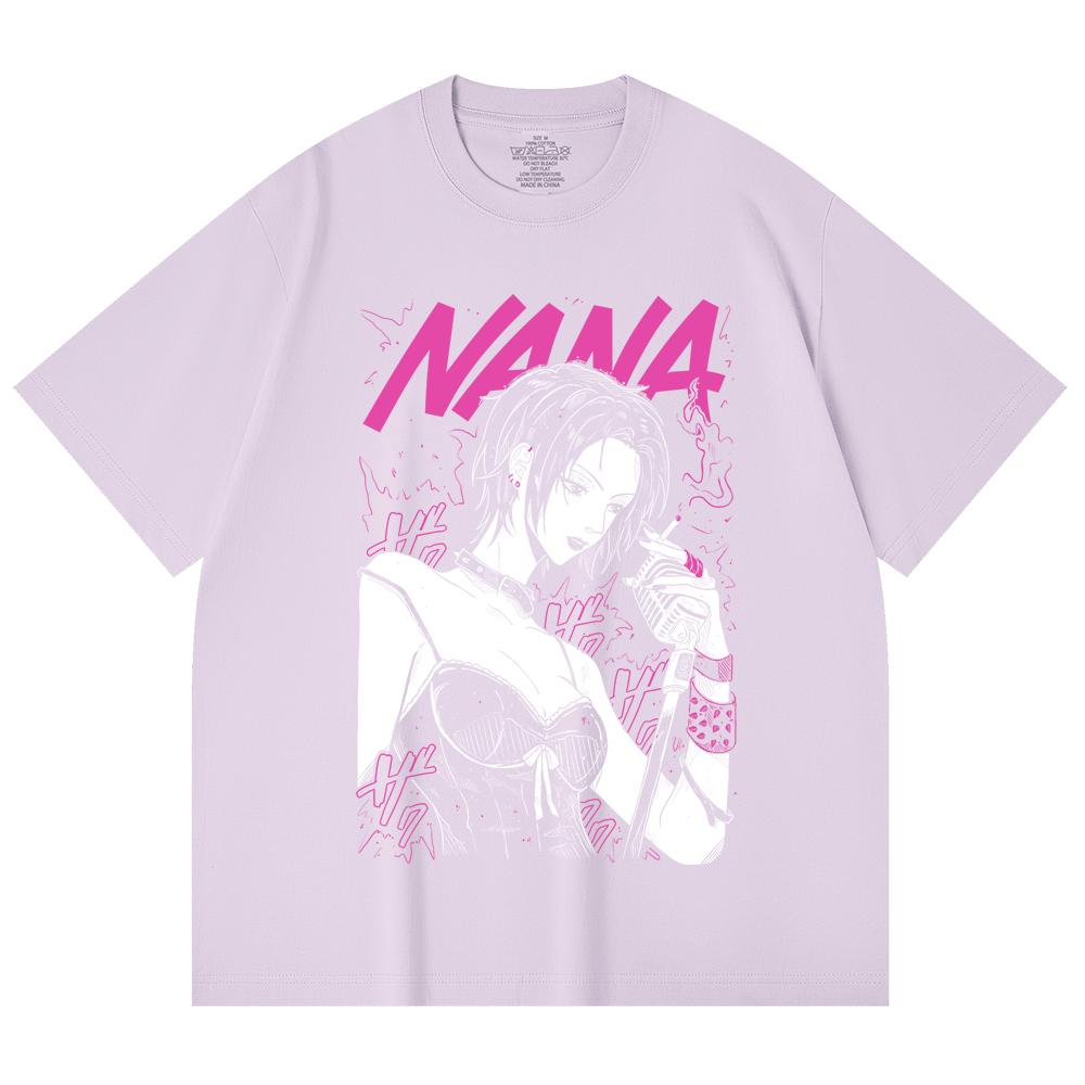 230 Gsm 100% Cotton Nana V1 Osaki Print Unisex Heavy Cotton T Shirt