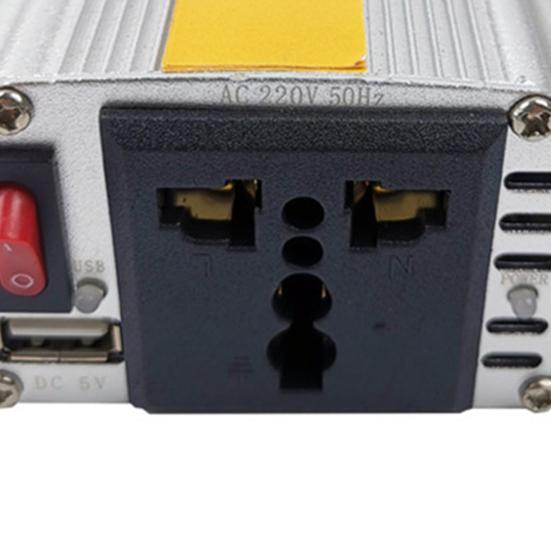 300W Power Inverter USB Port Fast Charging LED Display DC 12V Voltage Transfer Converter Charging Adapter Auto Accessories