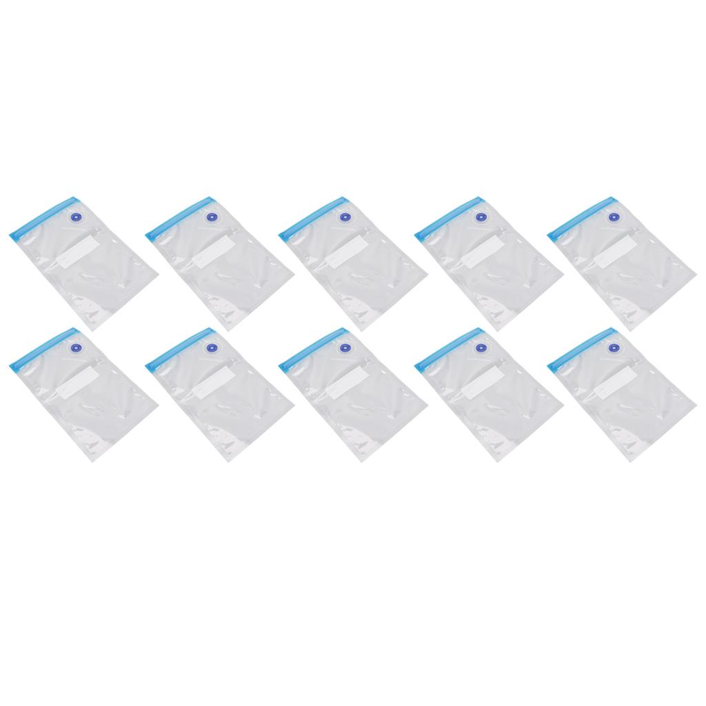 10pcs Vacuum Food Storage Bags Reusable Safe PE Vacuum Sled Food Storage Bag for Food Snack Storage Household