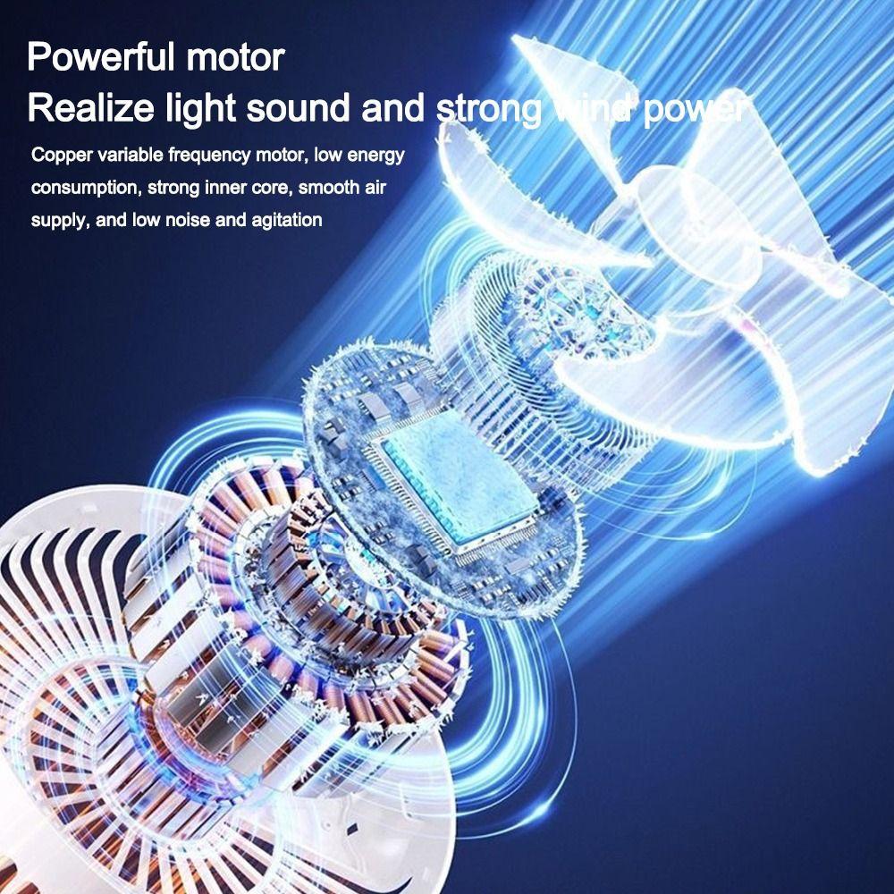 Remote Control Ceiling Fan Light Adjustable Angle Double Head Fan Light LED Fan Light Kitchen