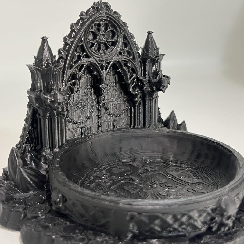 Castles Decorative Tray for Home Decors Gothic Castles Tray Key Tray Entryway Decors Jewelry Organizers Trinket Dishes