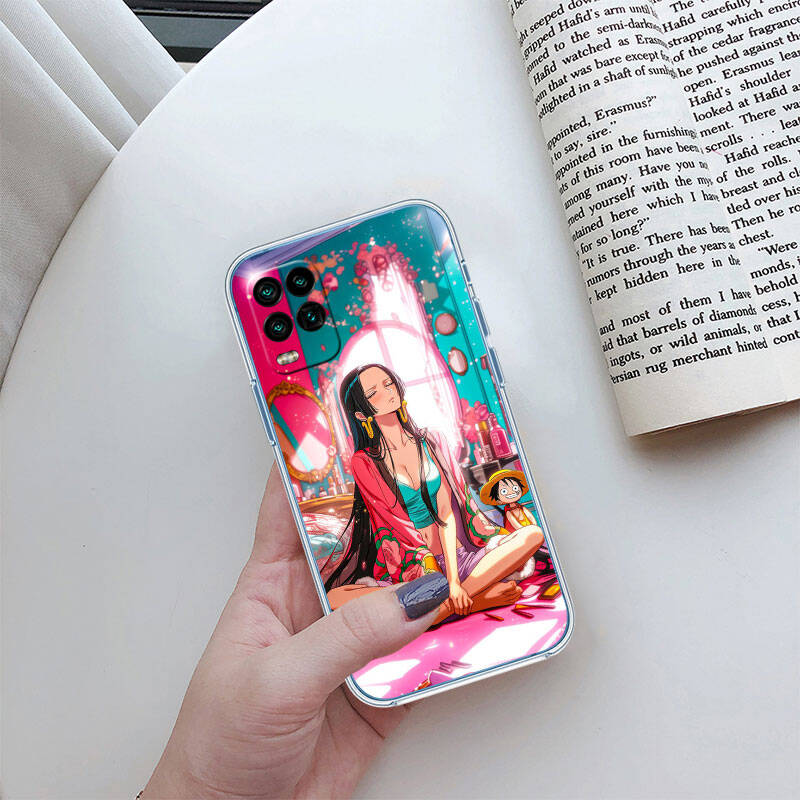 MH111 One Piece Boa Hancock Case for Motorola E7 G6 G7 G8 G9 Plus Power Play G10 G20 G04 E30 E40 E22 E20 E13 E15 G22 G23 G05 G75 G35 G55