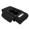Car Center Console Armrest Cushion with Storage Pockets Cup Holder and Tissue Box Holder Multifunctional Center Console