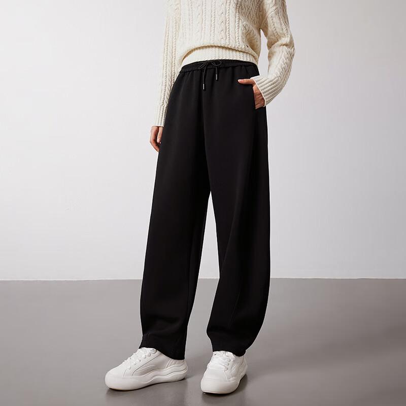 Navigare Women's Elastic Waist Sporty Casual Pants