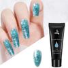 Gel Nail Extension Polygel Manicure Polygel Manicure Light Set Kit, Set, All-in-One Kit, Suit, UV/LED Compatible, 8-Color
