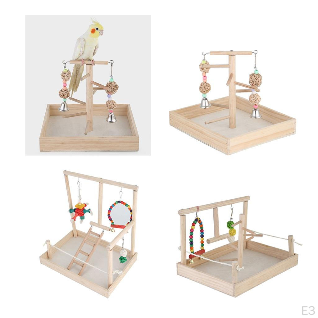 Bird Perch Training Stands For Concures Parakeets Cockatiels