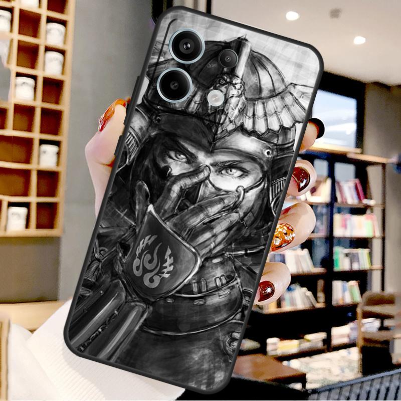 

Самурайское искусство Японии Для Xiaomi Redmi Note 14 Pro 9 10 11 12 13 15 Pro Plus Чехол Для Redmi 15 15C 13C 12C 10C 14C Redmi 15C 4G