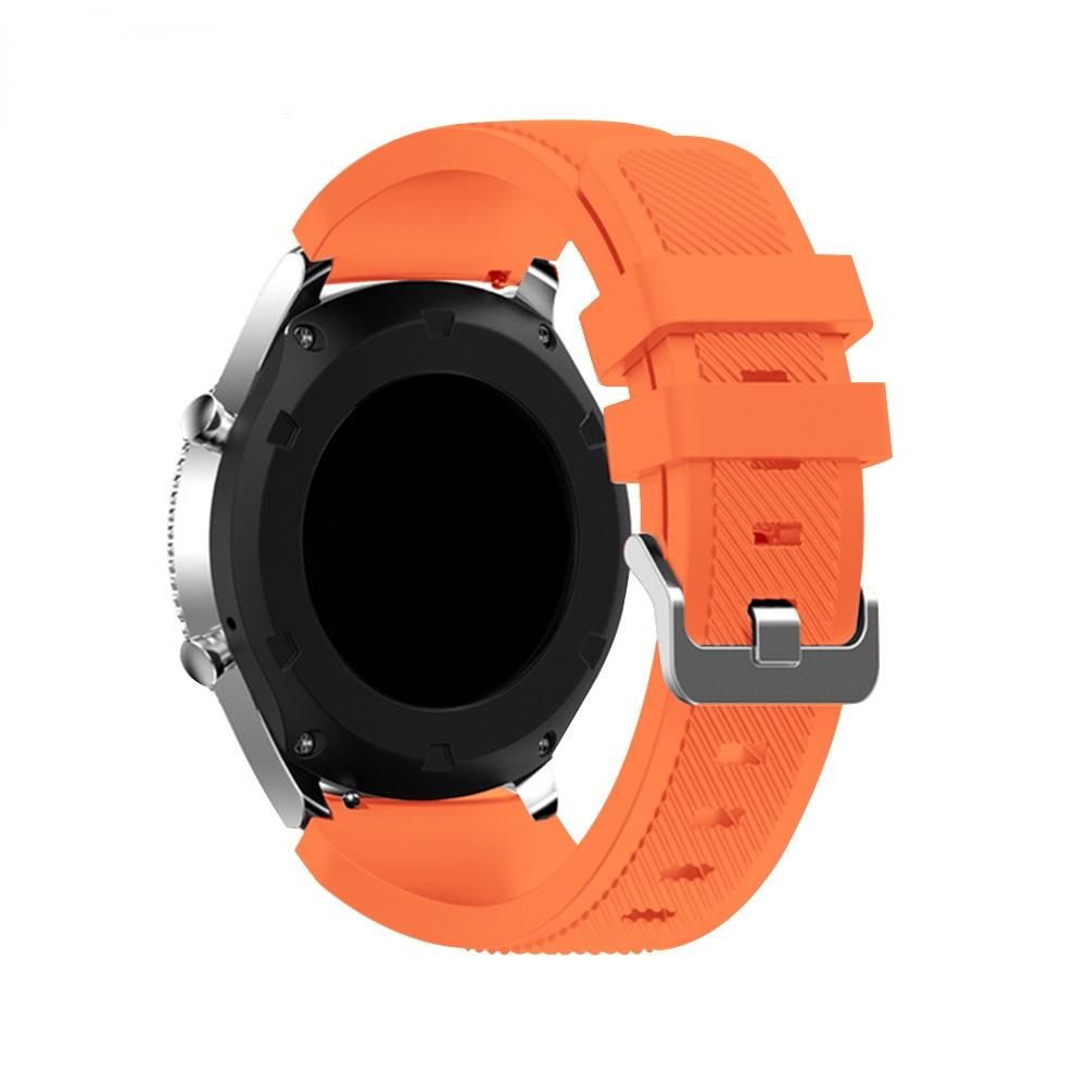 Classic 22mm Silicone Strap For Samsung Galaxy Watch 3 45mm/Huawei Watch 3/GT2 Soft Sport Bracelet Wristband For Amazfit GTR 47mm Correa