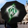 Werder Bremen football Umbrella Folding umbrella, automatic umbrella 8-Frame for Travel, camping Use Gift for Halloween Christmas