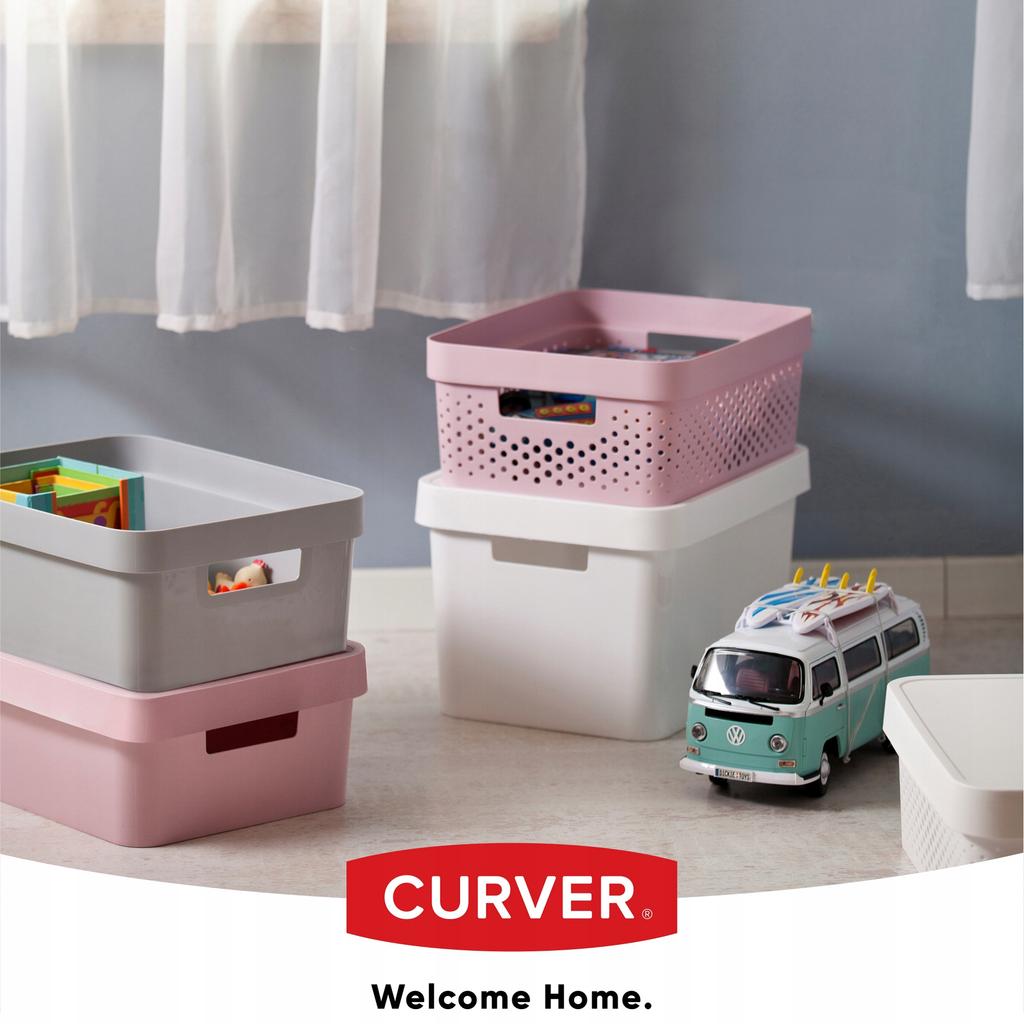 Curver Container Box With Lid 4.5L Gray
