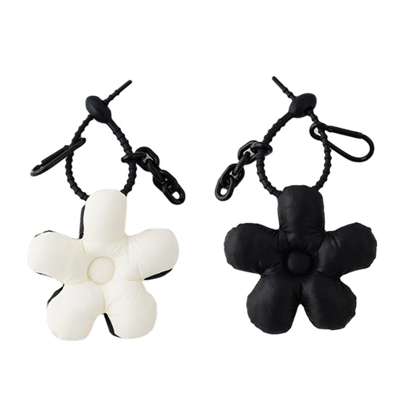 Modischer Schlüsselanhänger Schwarz Grün Partner Passende Tasche Anhänger Blume Zubehör Mann Freund Geschenk Niedliche Lanyard Schlüsselanhänger