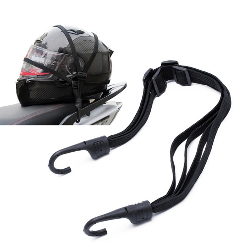 Gummi Motorradhelmriemen Verdickt Hochfest Einziehbar Helm Tankgepäck Elastisch