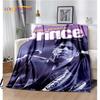 Prince Rogers Nelson Artist Purple Rain Blanket,Soft Throw Blanket for Home Bedroom Bed Sofa Picnic Travel Office Cover Blanket