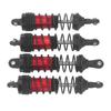 4Pcs RC Car   Aluminum Alloy Stable High Elasticity Front Rear Shock Damper for LC Racing 1Celsius14 1Celsius16