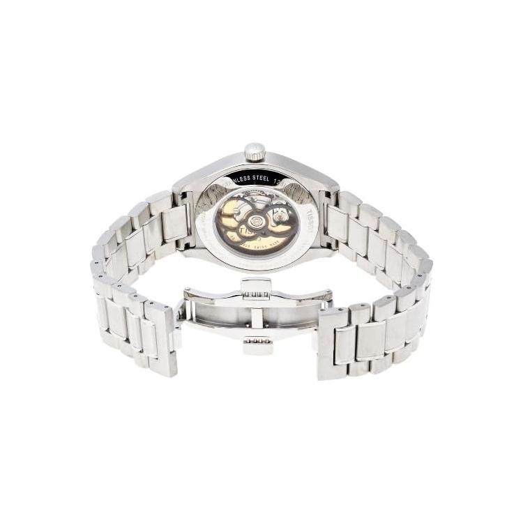 TISSOT Tianbo Collection Automatic Mechanical Movement Men's Watches Watch 39mm Silver Dial Stainless Steel Case T060.408.11.031.00