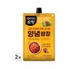 Chung Jung One Sunchang Seasoned Ssamjang Korean Soybean Dipping Paste BBQ Lettuce Wrap Sauce 190g X2 Packs