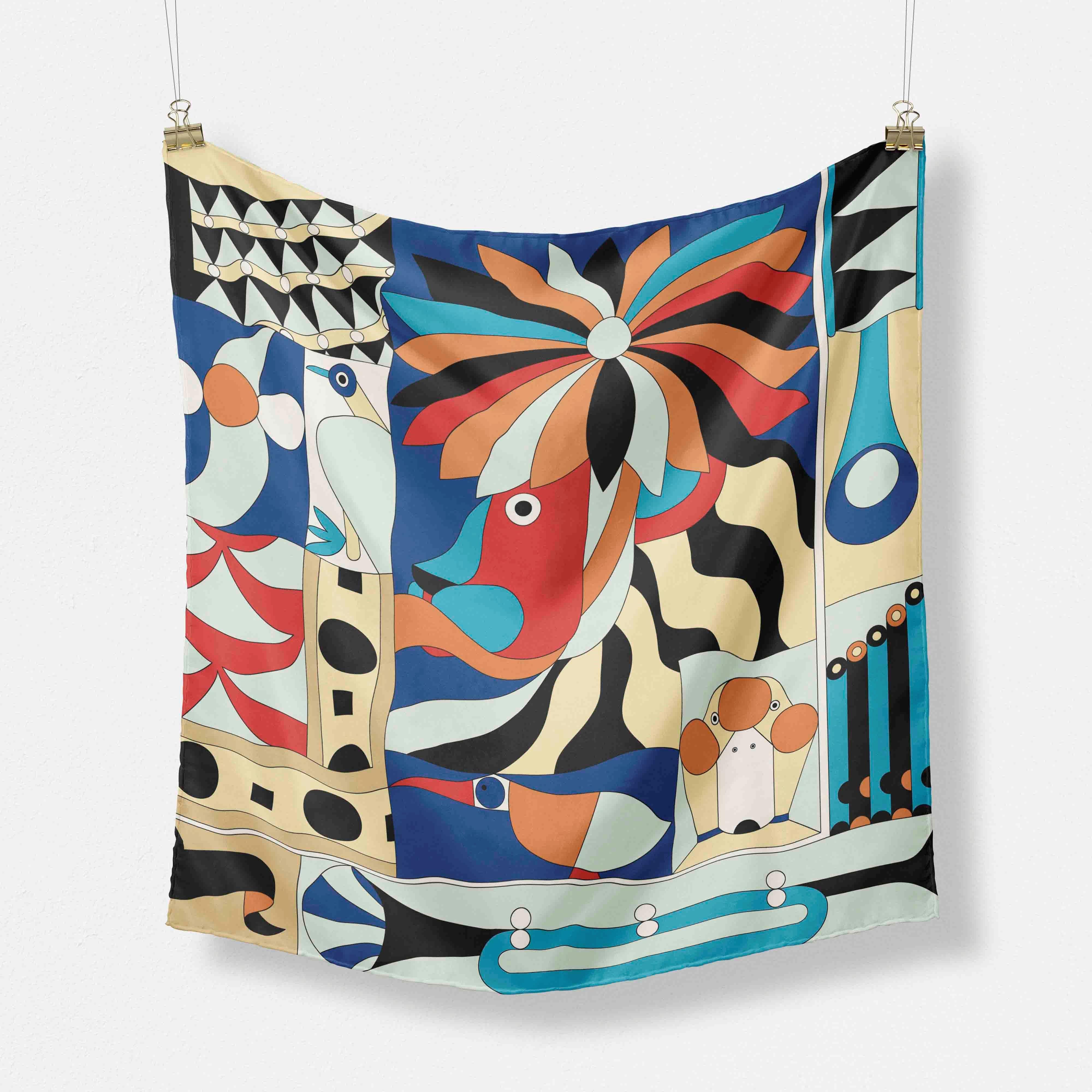 

70cm Foulard Luxury Chiffon Shawl Square Scarf for Women Hijab Fashion Wraps Neckerchief Female Hair Bands Ribbon Headband 70CM 27inch