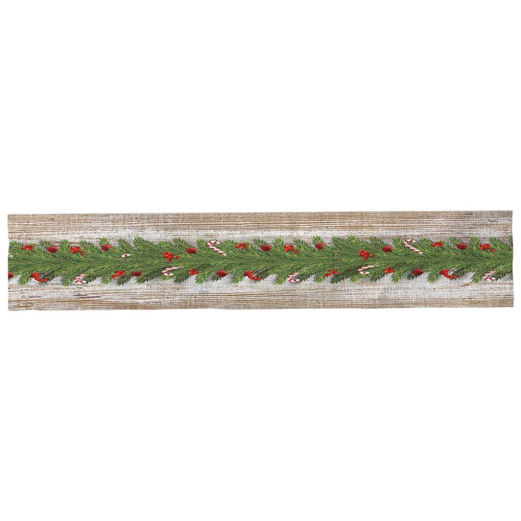 Table Cover Linen Washable Desk Runner for Party Dresser Room Farmhouse Decoration