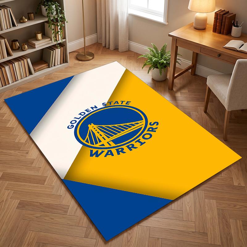 Golden State Warriors (1) Tappeti da ufficio adatti per soggiorni, camere da letto, uffici e cucine un regalo per l'arredamento della casa moderna