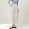 Tencel Cotton Scimitar Jeans: Loose-Fit, High-Waisted, Slimming Pants for Women.