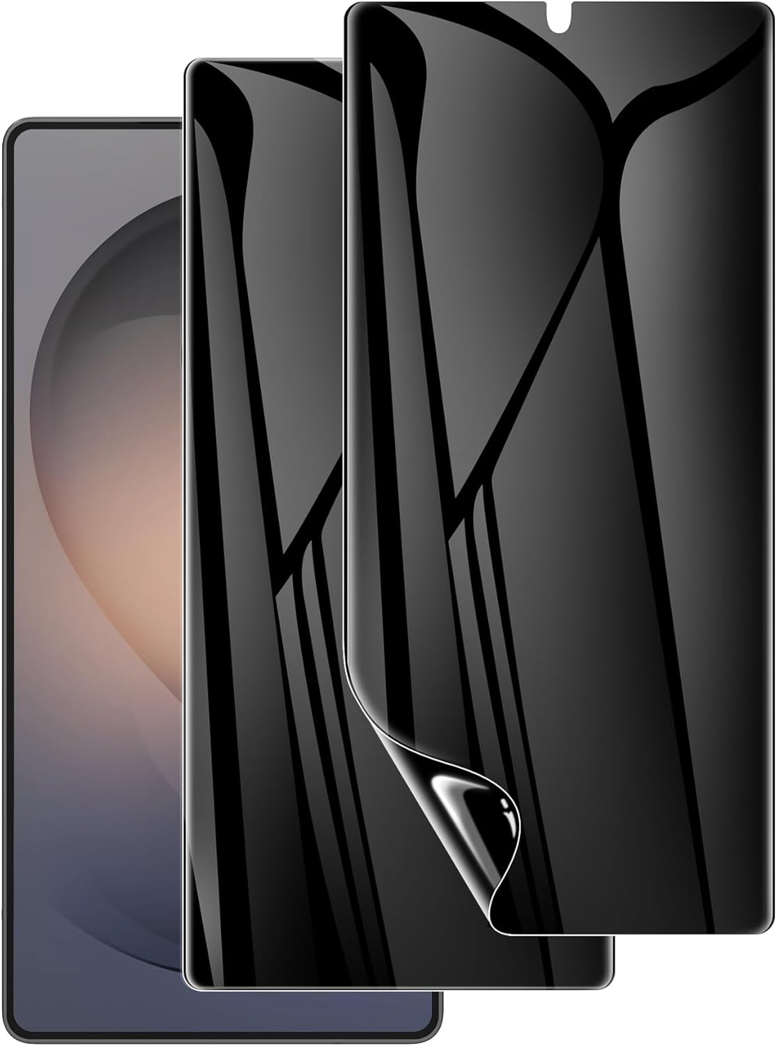 

2pcs Privacy Screen Protector for Samsung Galaxy S26 Ultra [Fingerprint Unlock Anti-Spy Private S26 Ultra Film [Non-Glass] Scrat For Samsung S26