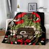 Gremlins cartoon printing blanket children's warm blanket flannel soft and comfortable blanket home travel blanket birthday gift