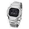 Stainless Steel Replacement Case & Band for Casio G-Shock DW-5600/GW-M5610 Men's Watch